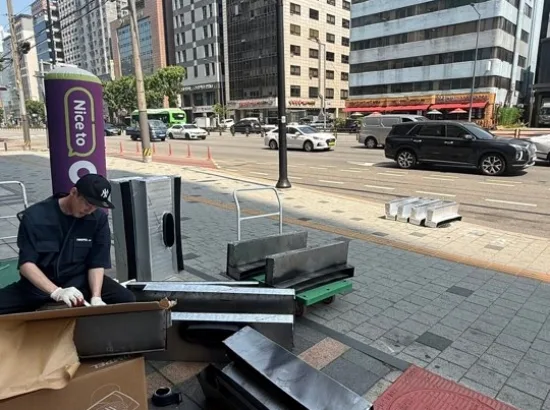 동탄 상가공조시공 완료 현장