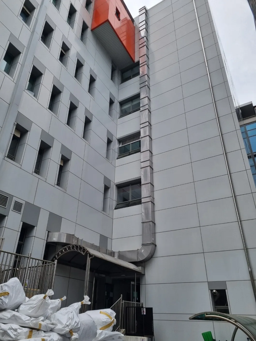 성수 상가공조시공 시공 중